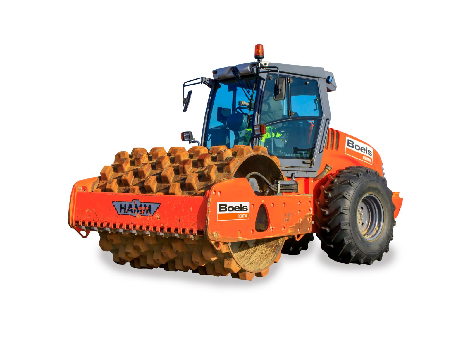 Trench roller, 13 ton