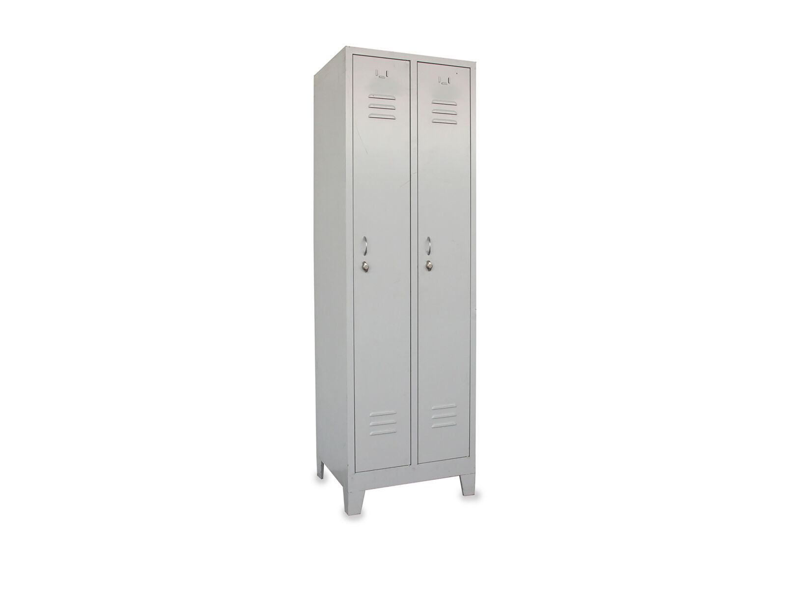 Cloakroom cupboard, 2-door, without padlock