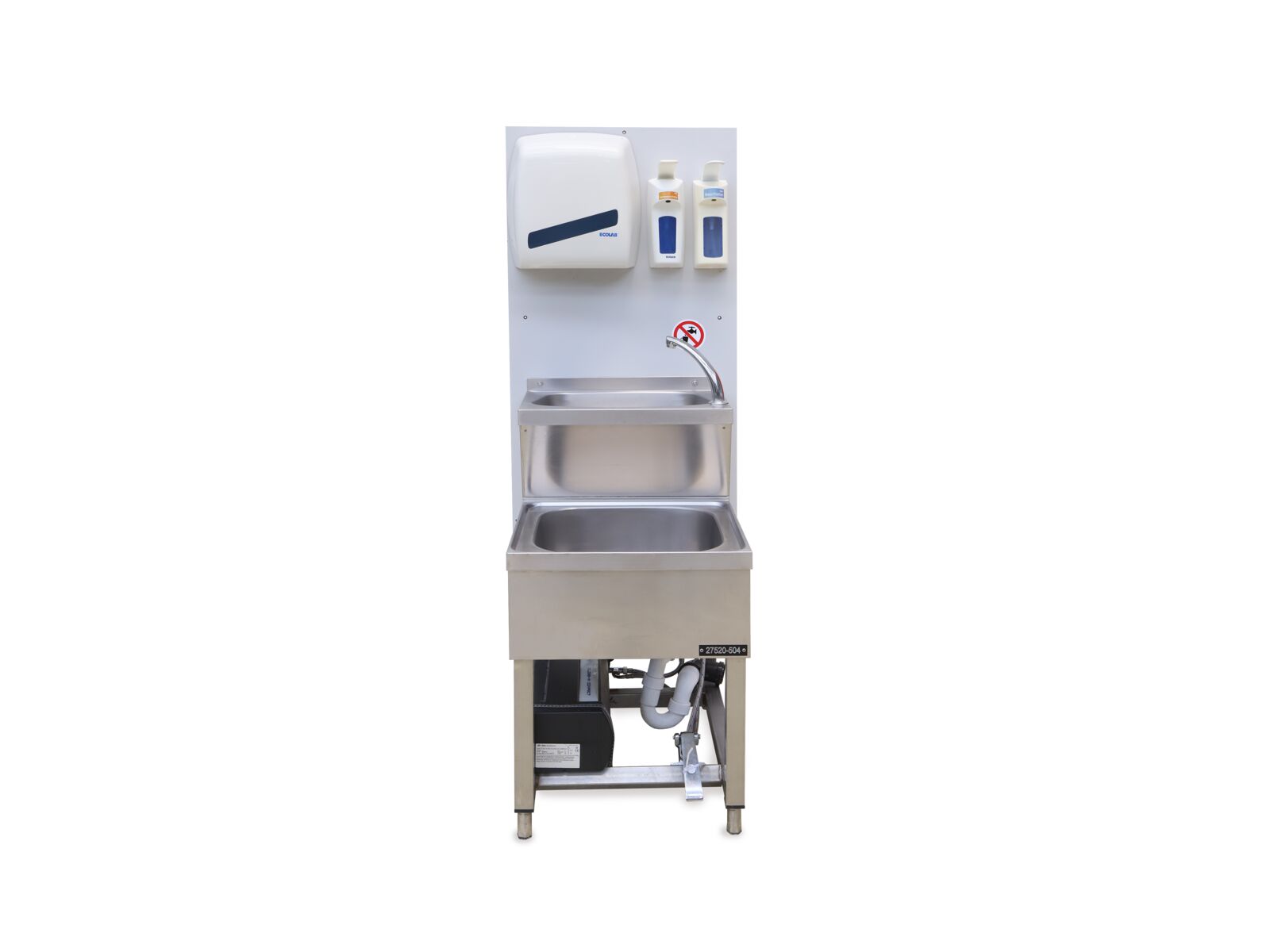 Hand wash outlet combi