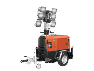 Mobile LED lighting tower ECO8