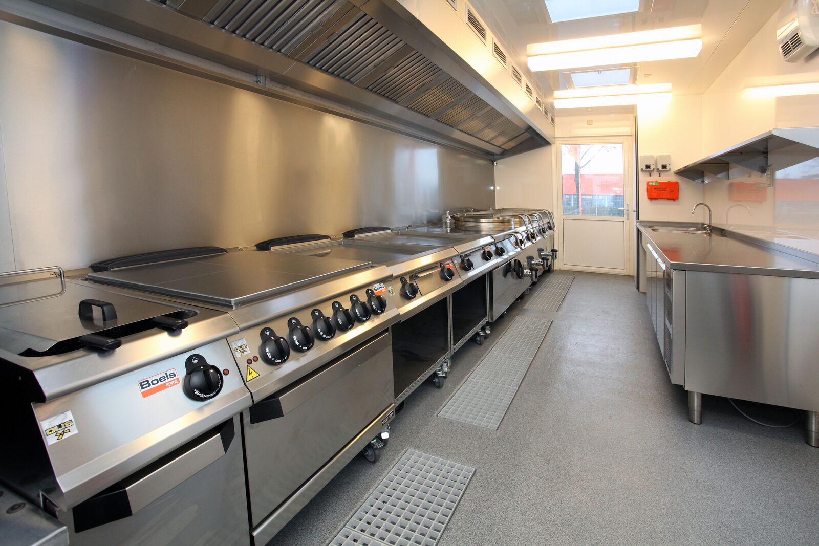 Production kitchen 10m