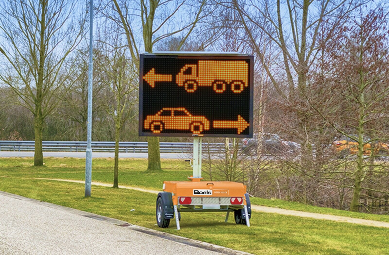 Panneau de signalisation SCID