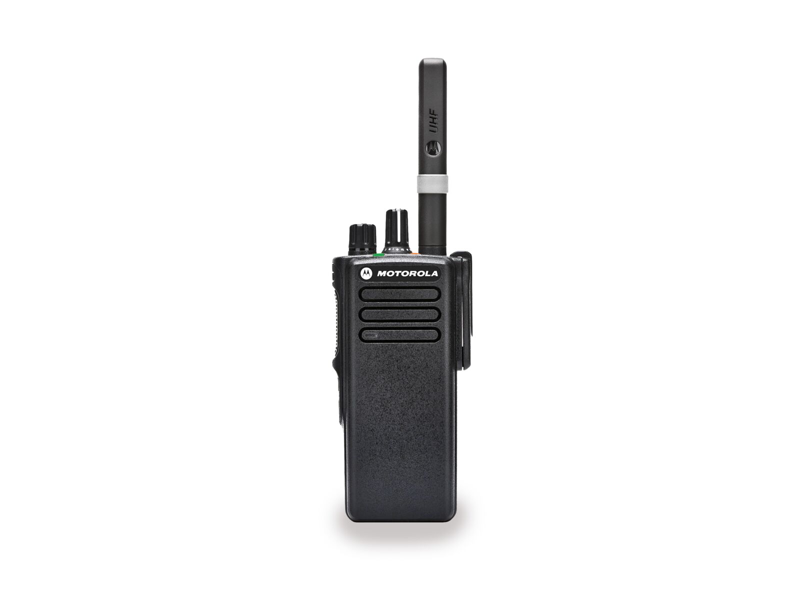 DMR UHF walkie-talkie enhanced with broadcasting licence