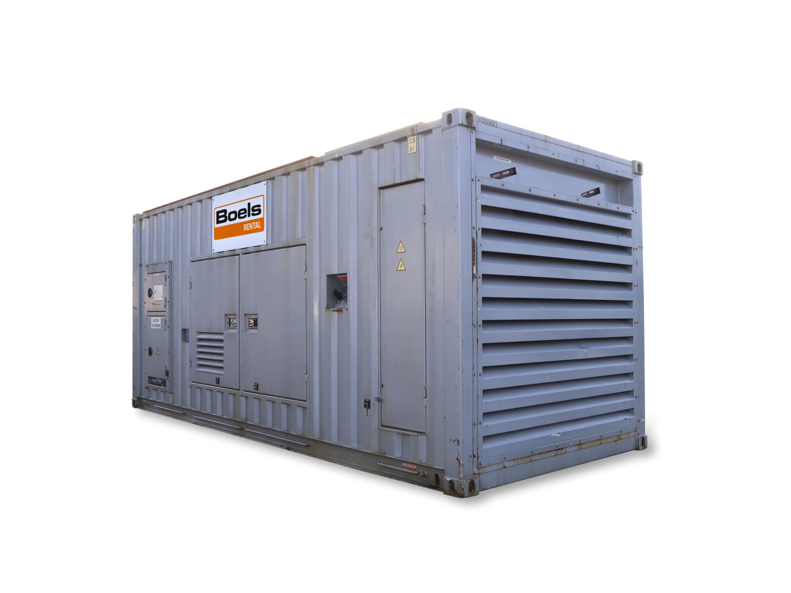 Electricity generator, 1250 kVA