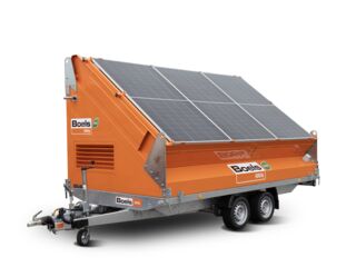 Solar generator hybrid 20 kVa mobile