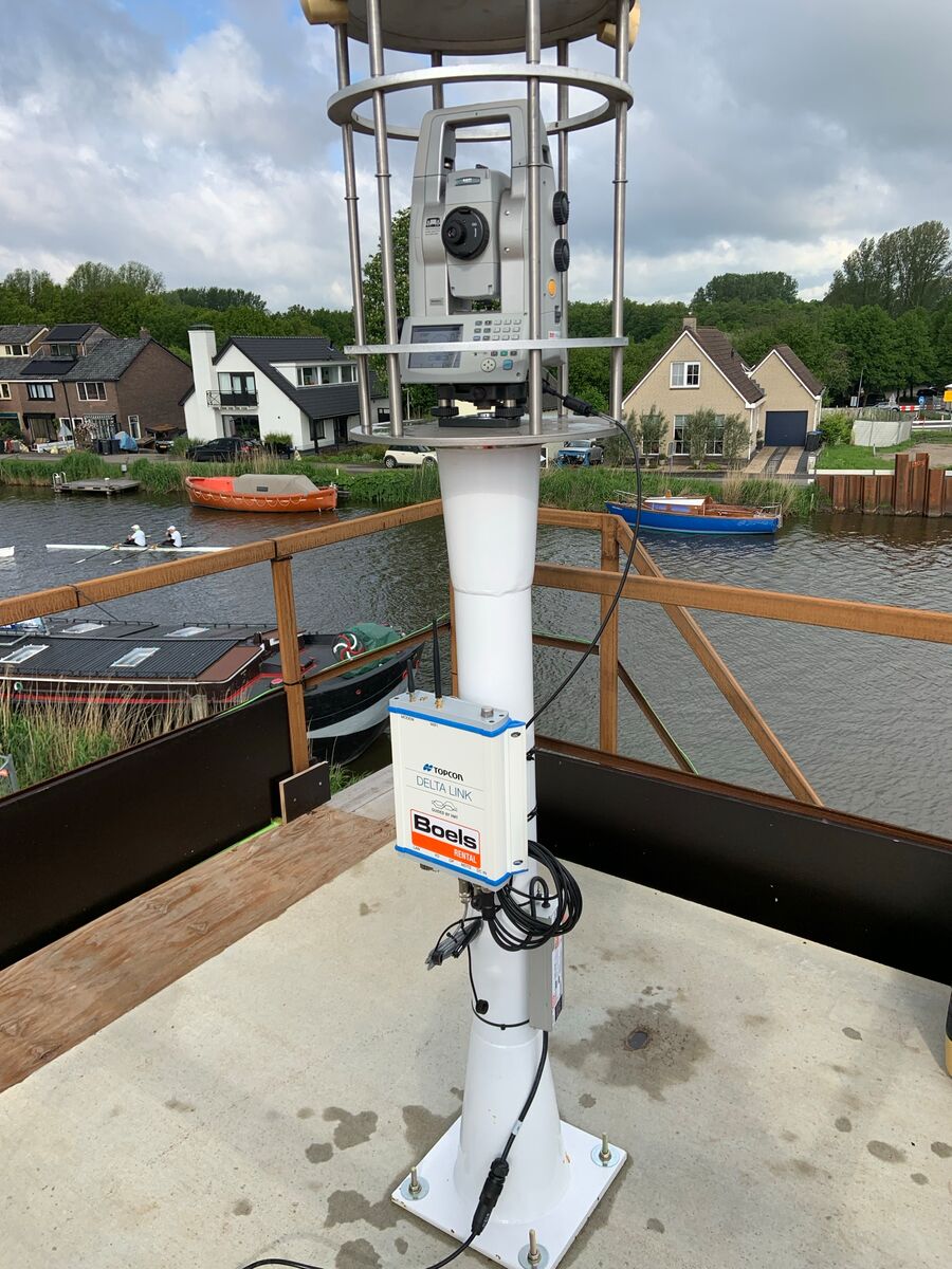 Topcon precisie robotic monitoring total station