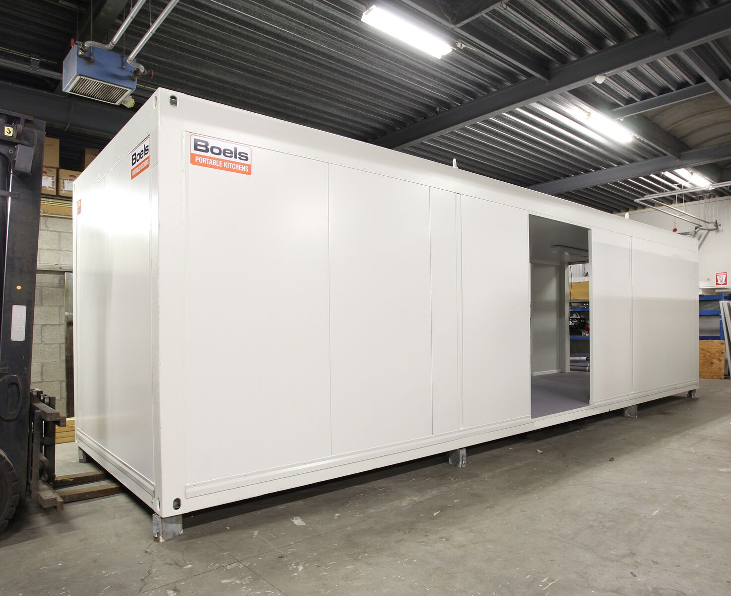 Modular unit 10x3m 380V/32A