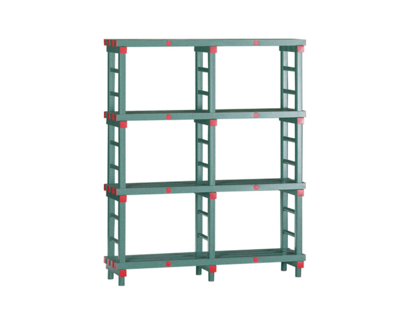 Plastic kitchen rack shelf