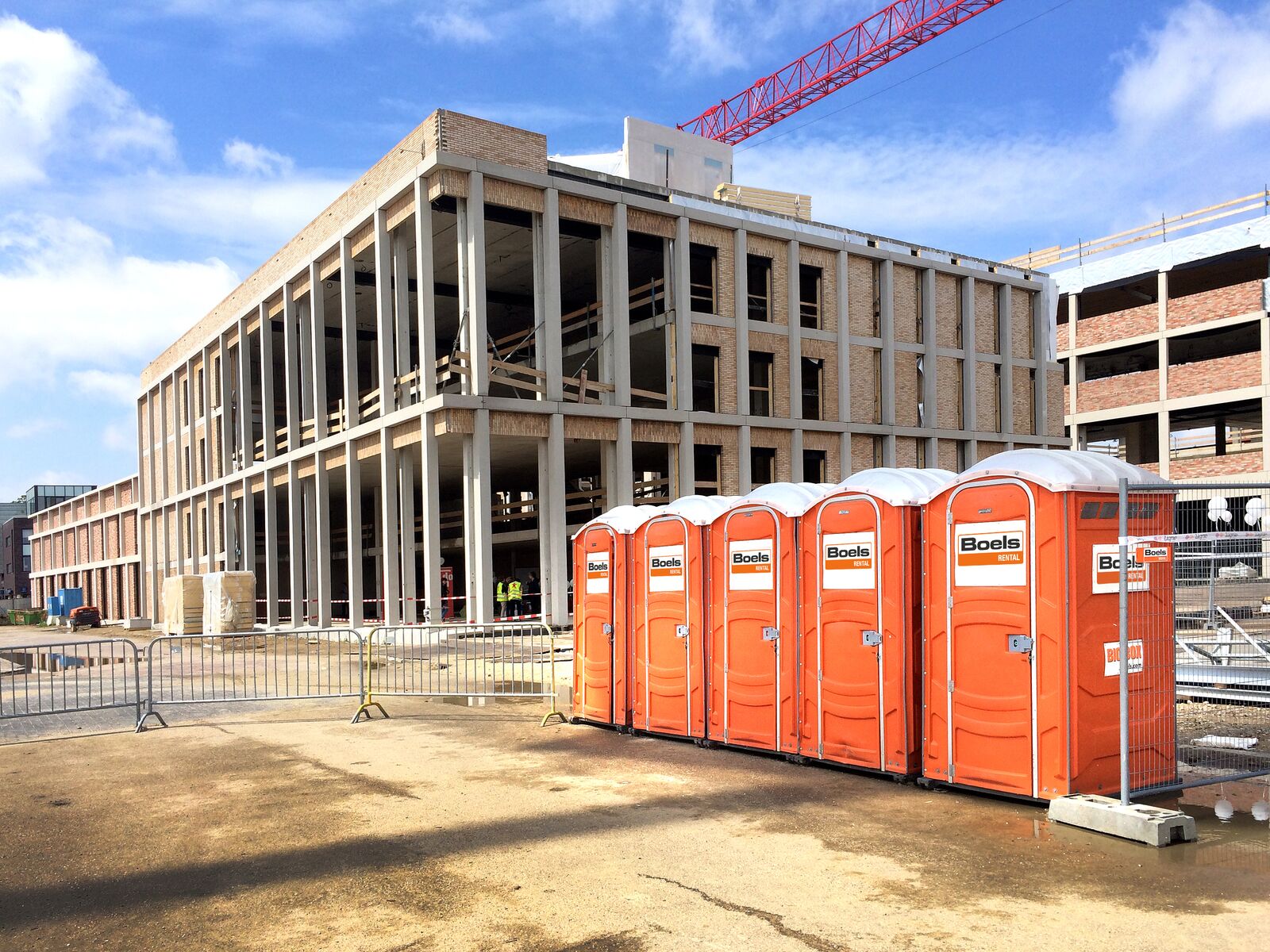 Biobox toilet cubicle flush