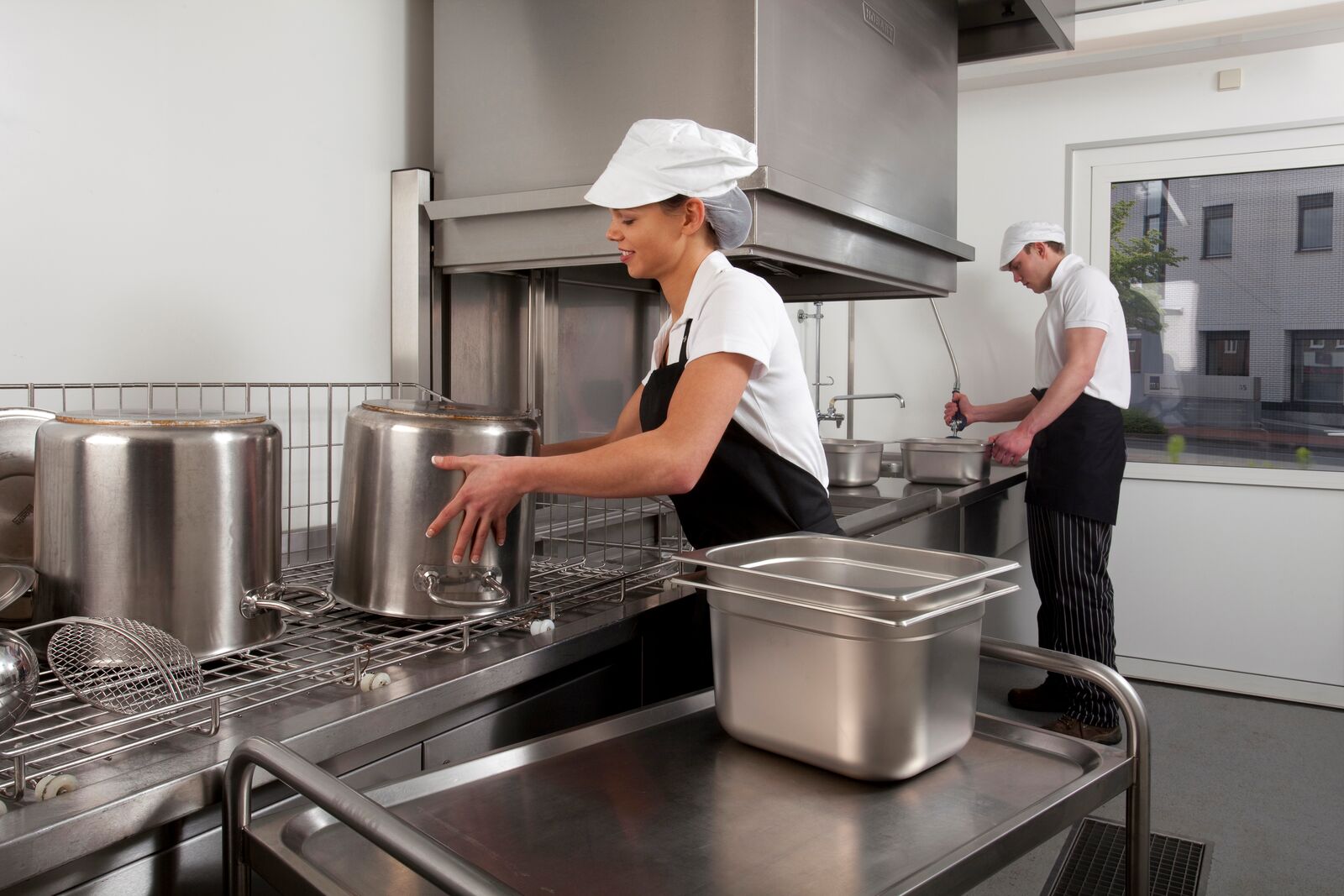 Spoelkeuken 6m met gereedschappenmachine